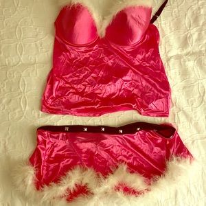 Sexy Santa skirt and top
